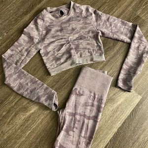 Gymshark set purple camo !!!